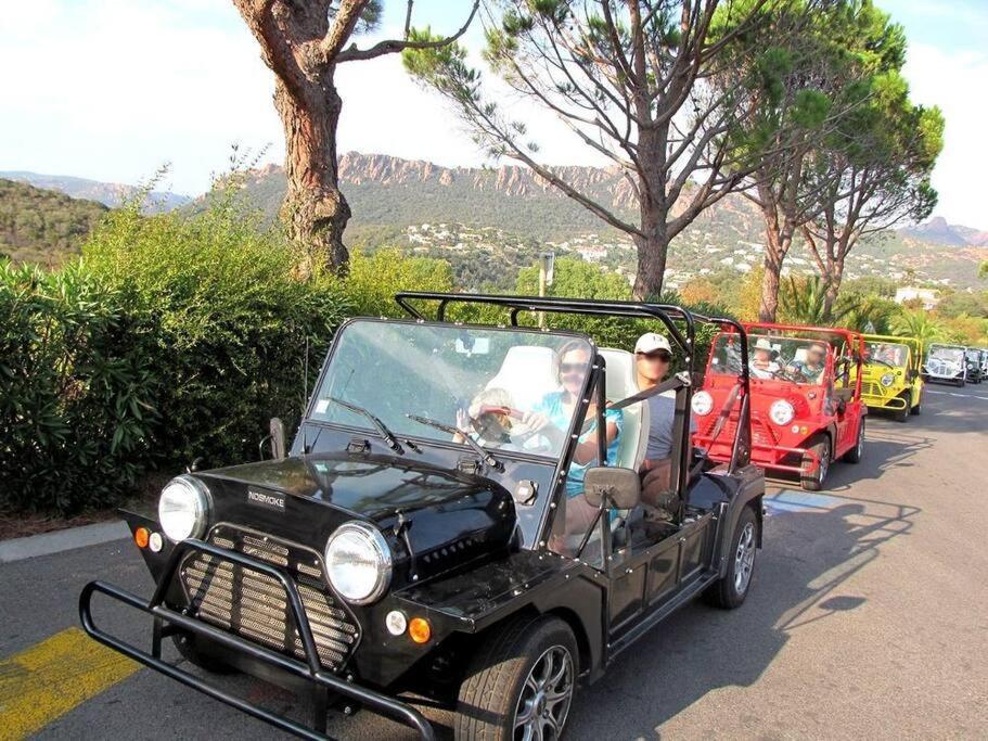 Dans Un Cadre D'Exception, Vue Mer Panoramique A Agay Cote D'Azur, Village Vacances Cap Esterel, T2 Avec Jardin, Golf, Climatisation, Wifi, 5 Piscines Saint-Raphaël 外观 照片