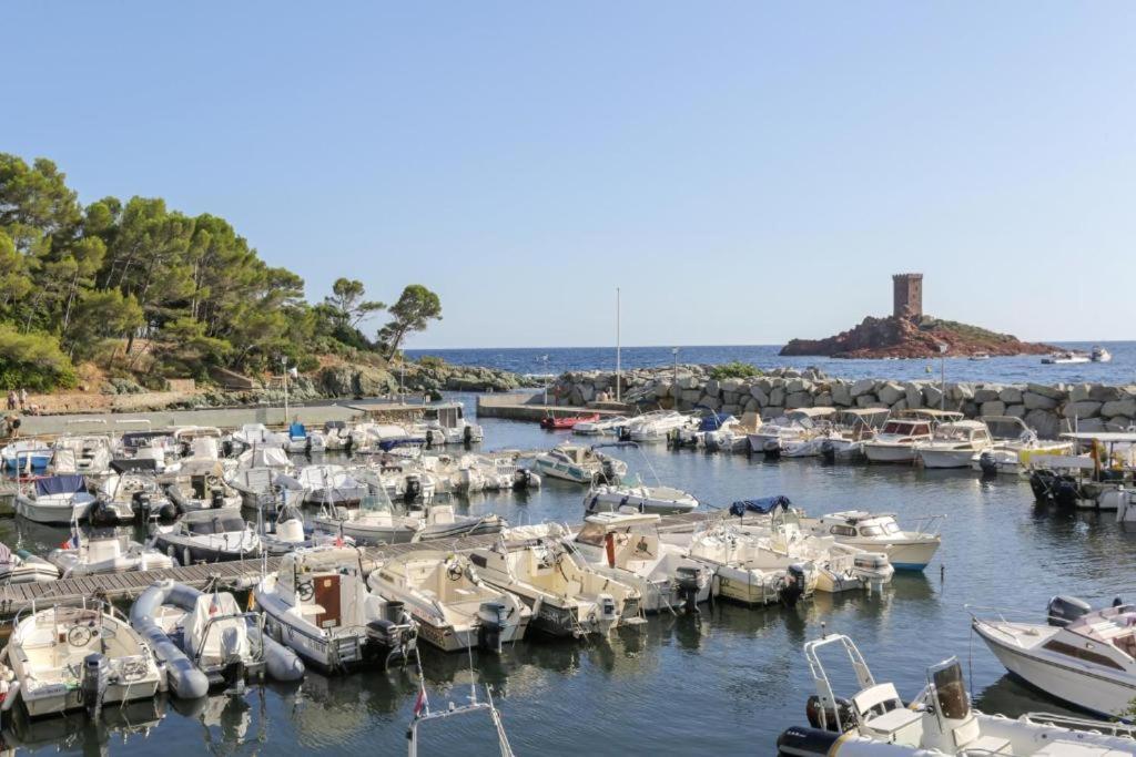Dans Un Cadre D'Exception, Vue Mer Panoramique A Agay Cote D'Azur, Village Vacances Cap Esterel, T2 Avec Jardin, Golf, Climatisation, Wifi, 5 Piscines Saint-Raphaël 外观 照片