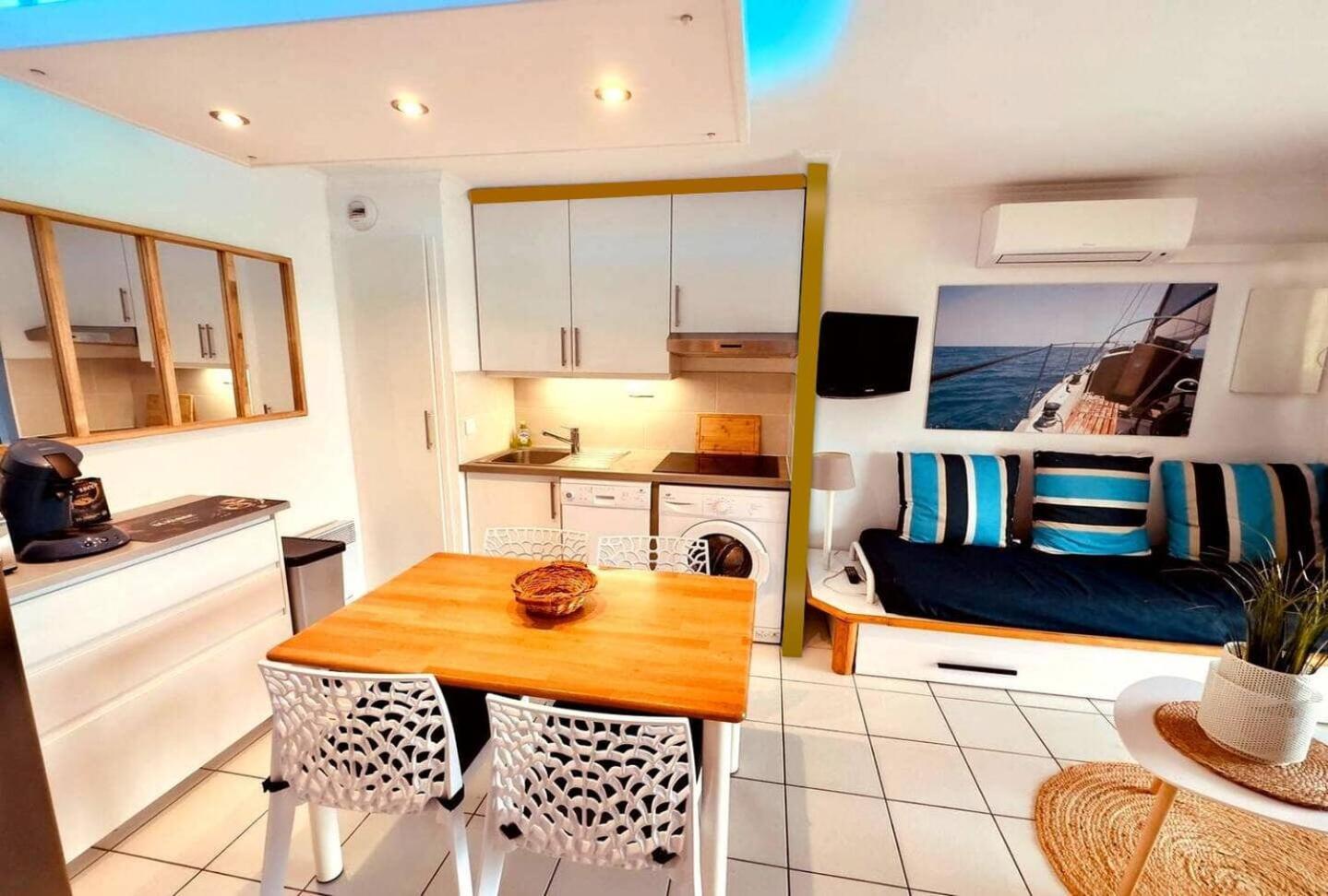 Dans Un Cadre D'Exception, Vue Mer Panoramique A Agay Cote D'Azur, Village Vacances Cap Esterel, T2 Avec Jardin, Golf, Climatisation, Wifi, 5 Piscines Saint-Raphaël 外观 照片